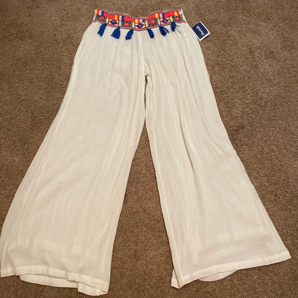 Vibrant Boho Beach Pants